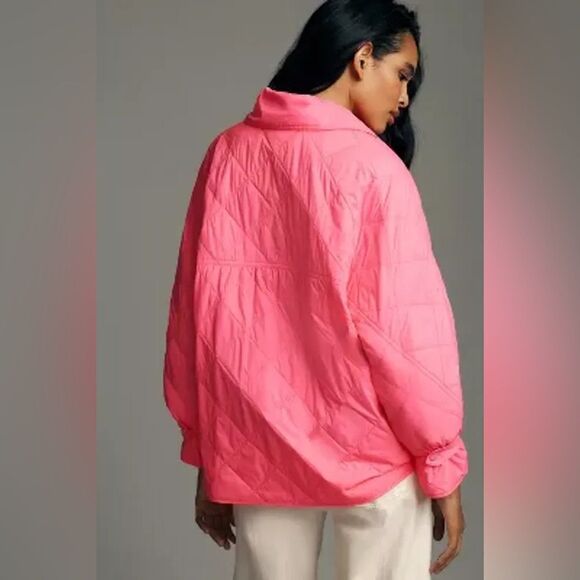 NWT Anthropologie quilted shacket. Small - Picture 3 of 3